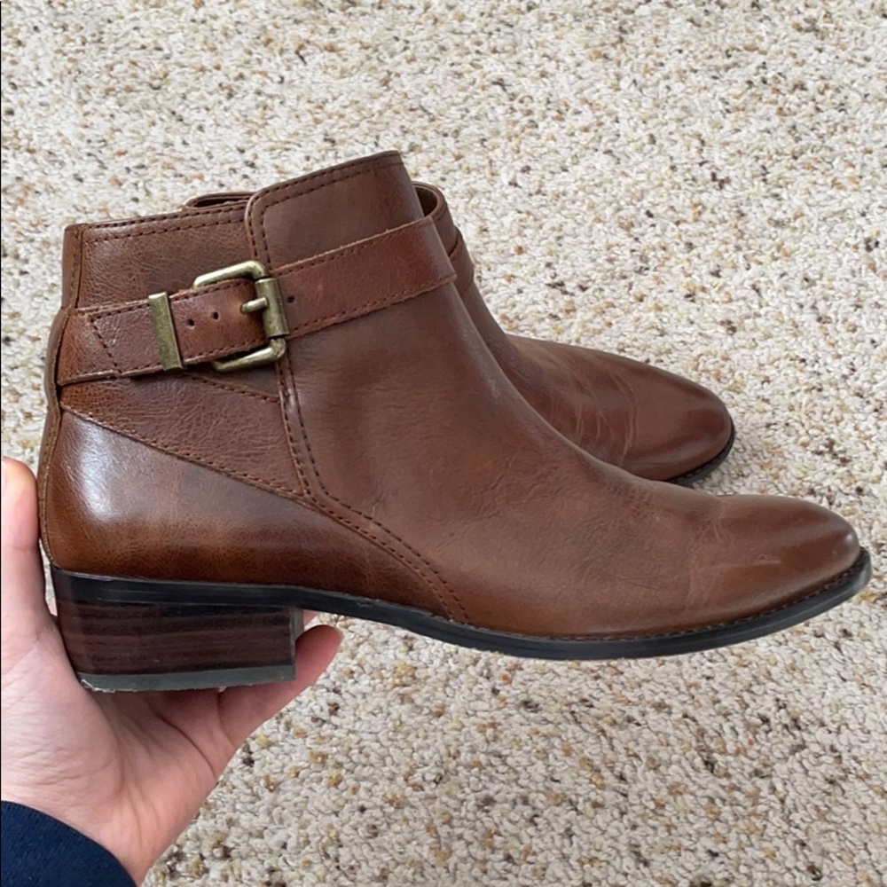 Karl Lagerfeld Paris women’s brown booties size 8